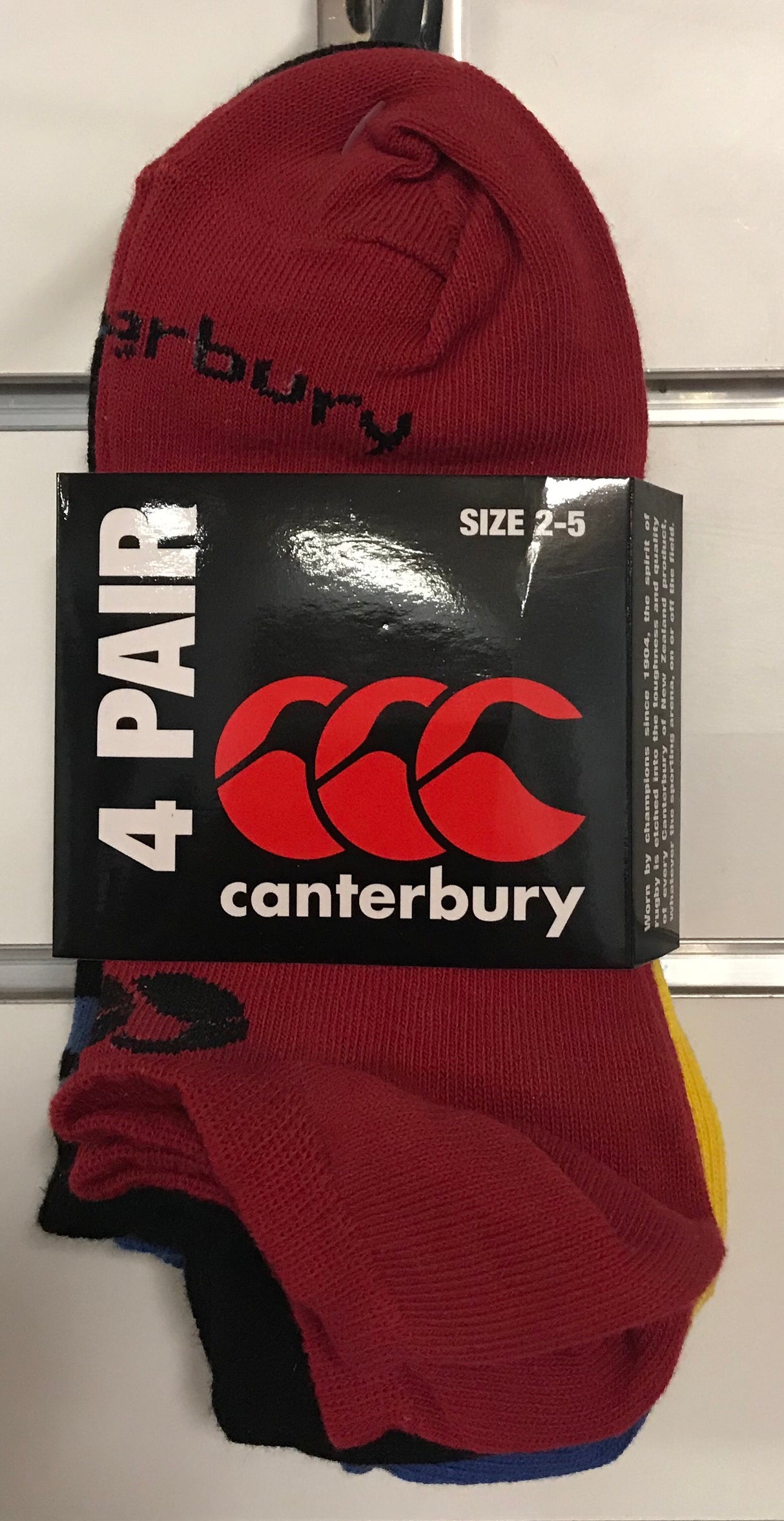 Canterbury Ankle Sport sock 4 pair