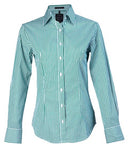 Pilbara Collection Ladies Classic Fit Strip L/S Shirt