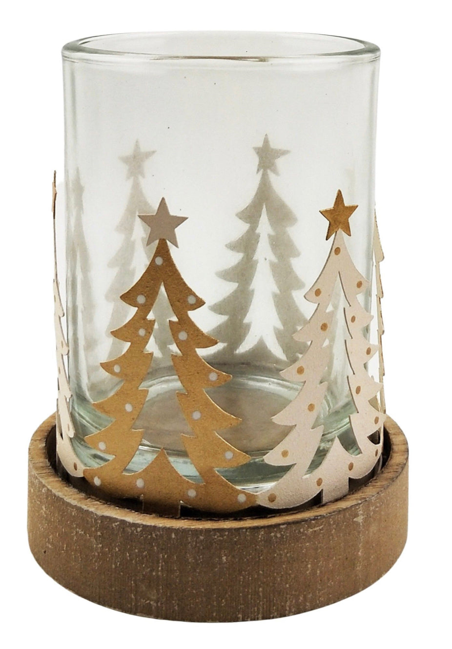 Christmas Tree Cutout Tea-light Decoration