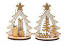 Urban Products Present & Santa Scene Hanging Tree Decoration