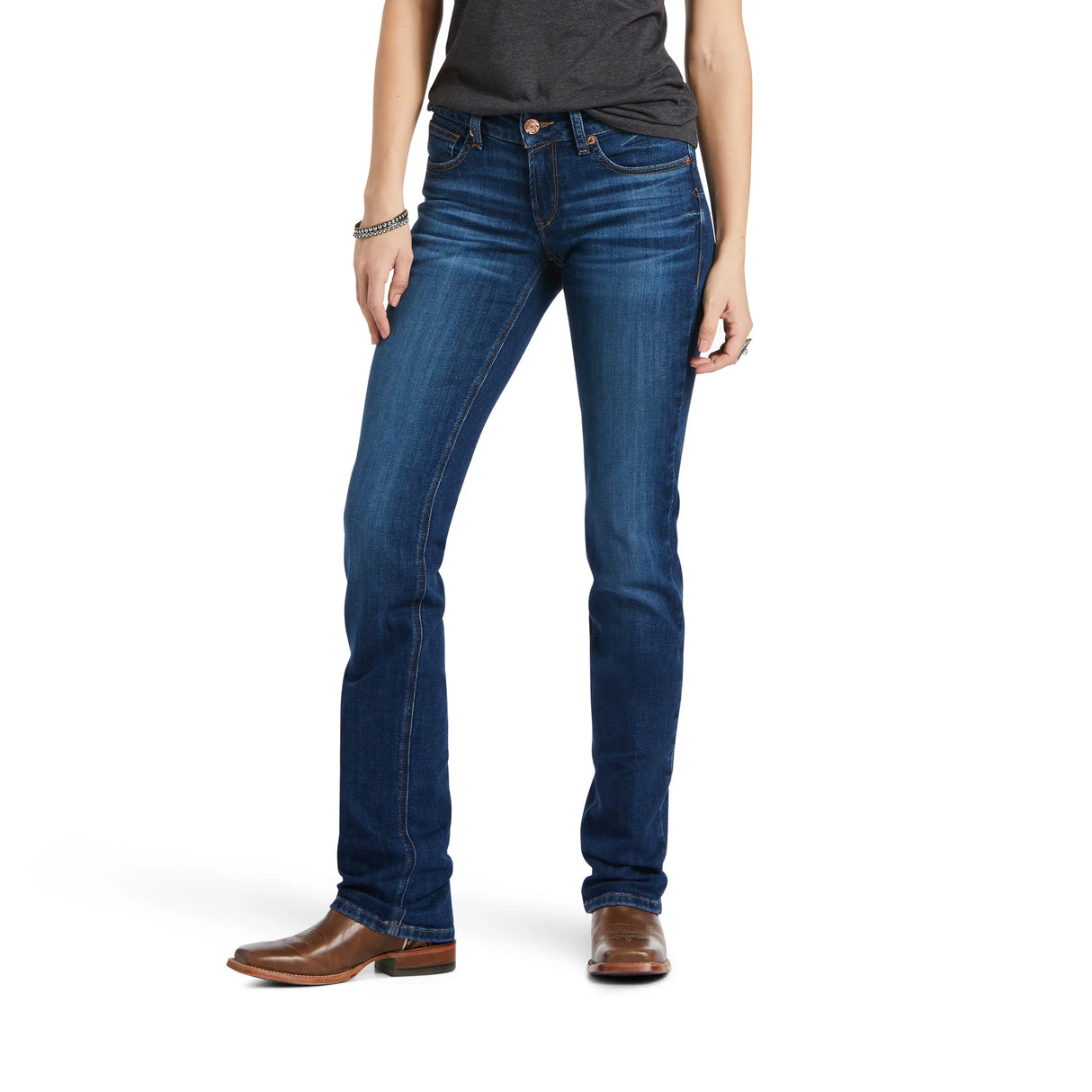 Ariat Ladies Real Straight Candace Portland Jeans