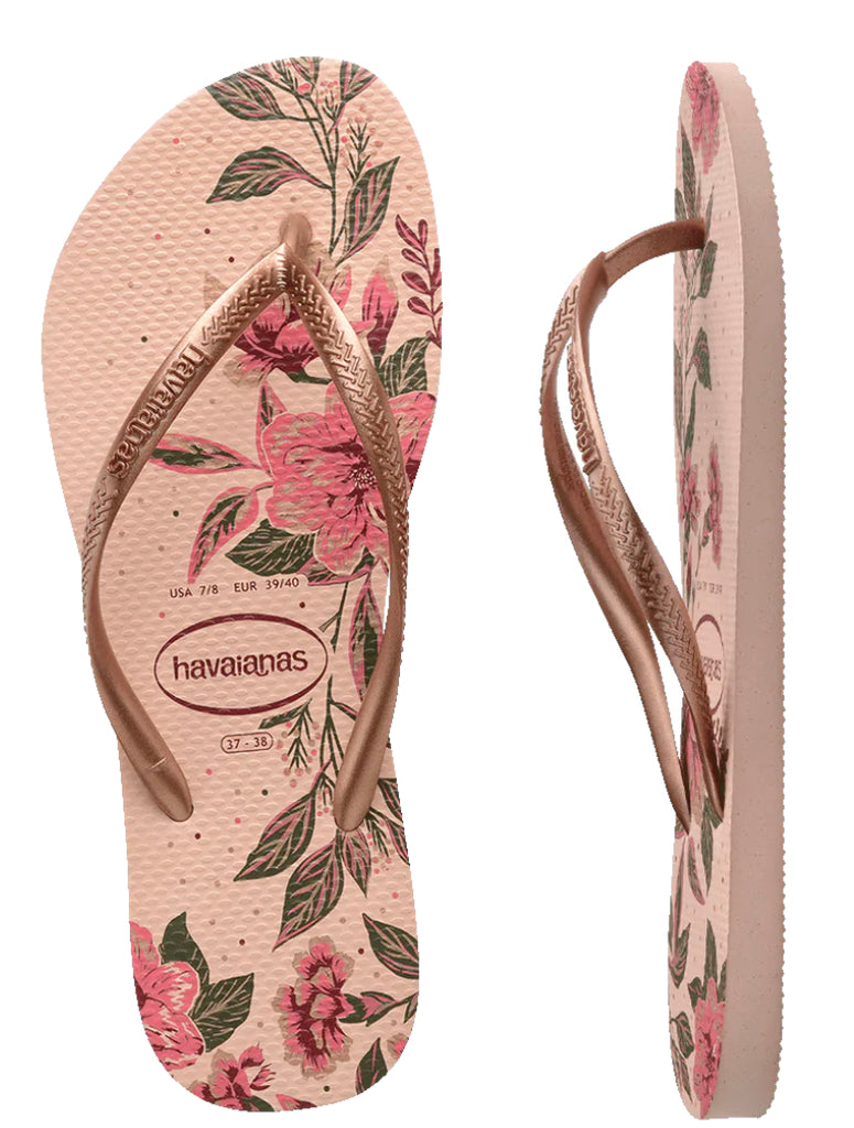 Ladies discount slim havaianas