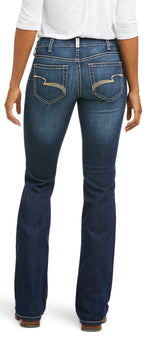 Ariat Ladies REAL Mid Rise Boot Cut Janet Lita Jeans 10037681