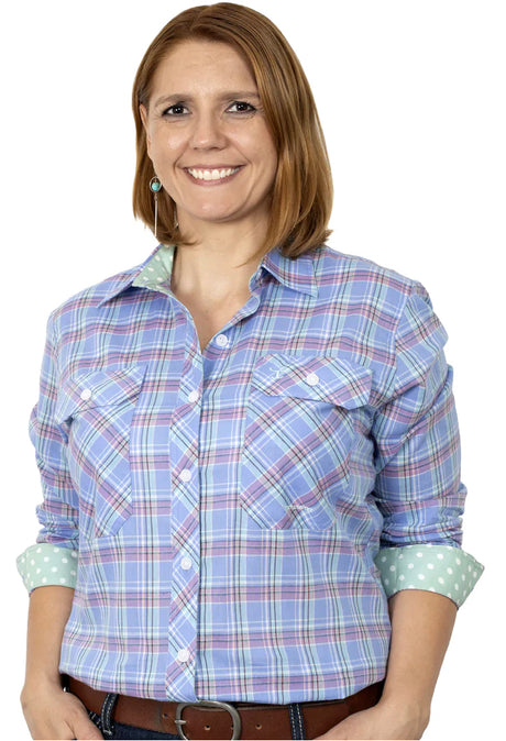 Just Country Ladies Abbey Patterned Work Shirts