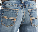 Ariat Boys B4 Relaxed Fashion Boot Cut Stretch Longspur Dakota Jeans 10036856