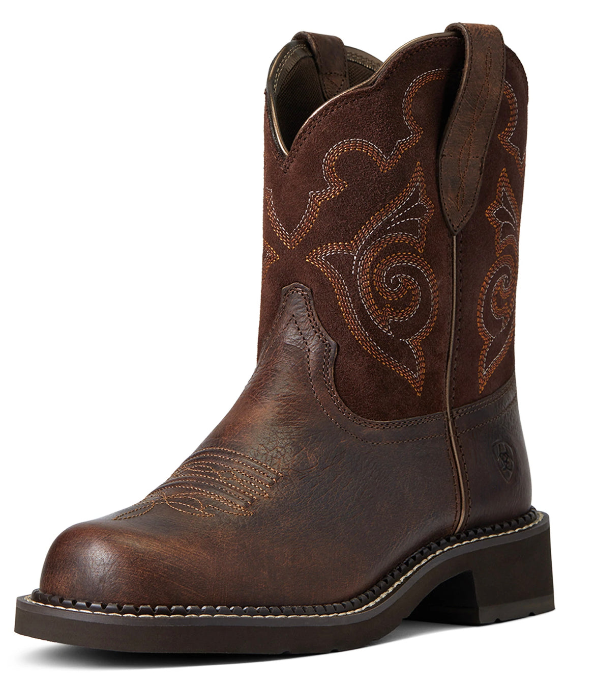 Ariat Ladies Fatbaby Heritage Tess Forest Brown / Jamocha Boot