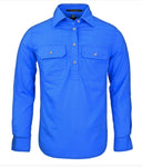 Ritemate Pilbara Ladies Closed Front L/S Shirt RM300CF