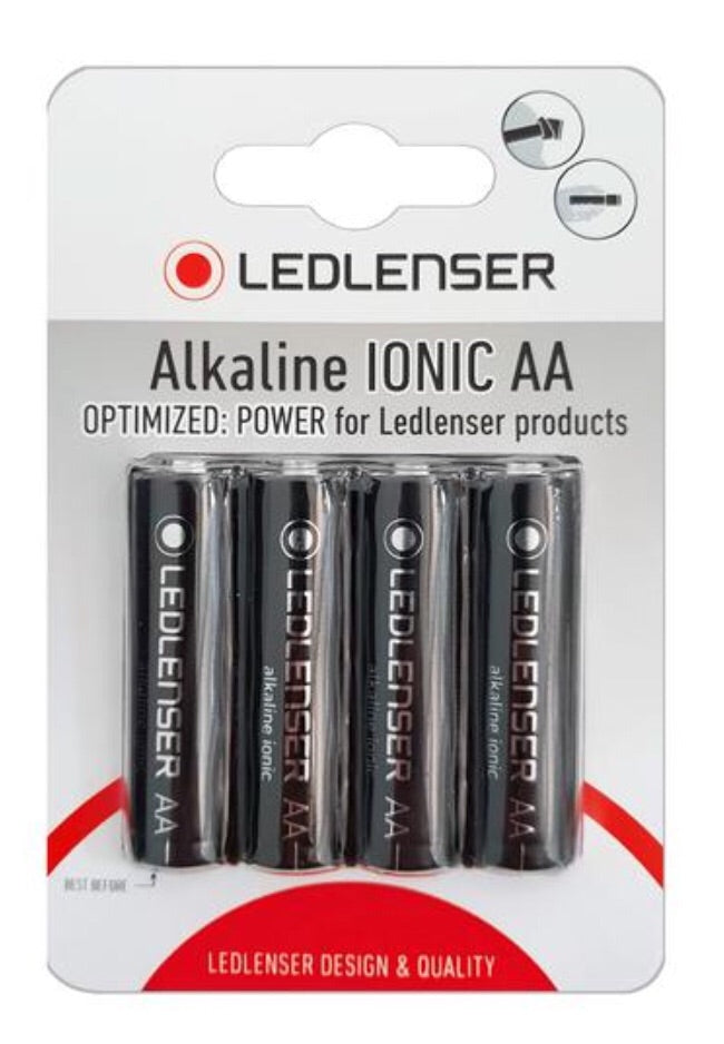 LedLenser Alkaline Ionic AA Batteries