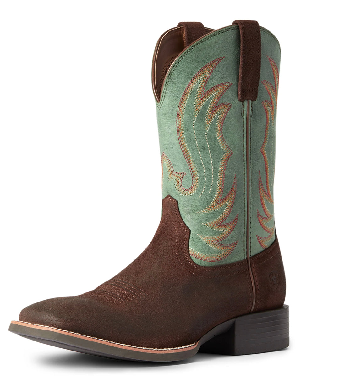 Ariat Mens Sport Carson Mahogany in Suede / Creek Water 10038360