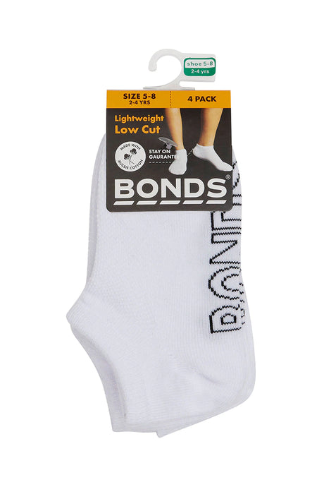 Bonds Kids Lightweight Low Cut Socks