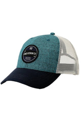 Cinch Men's Teal Logo Trucker Snapback Hat